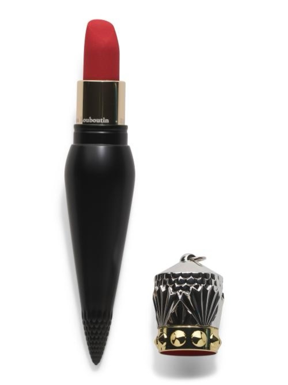 CHRISTIAN LOUBOUTIN Silky Satin Lipstick Red Dramadouce $115 NEW